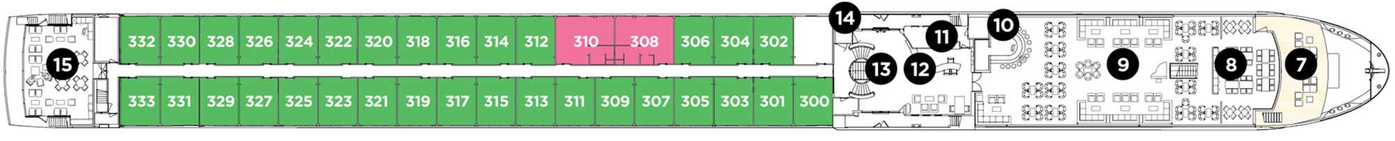 Royal Deck plan